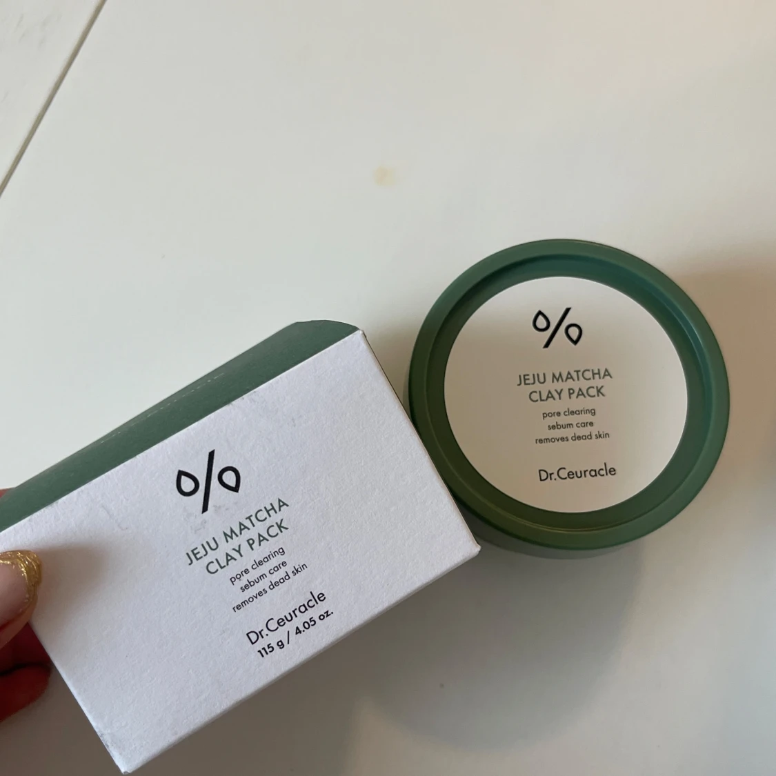 Jeju Matcha Clay Pack från Dr.Ceuracle - 4