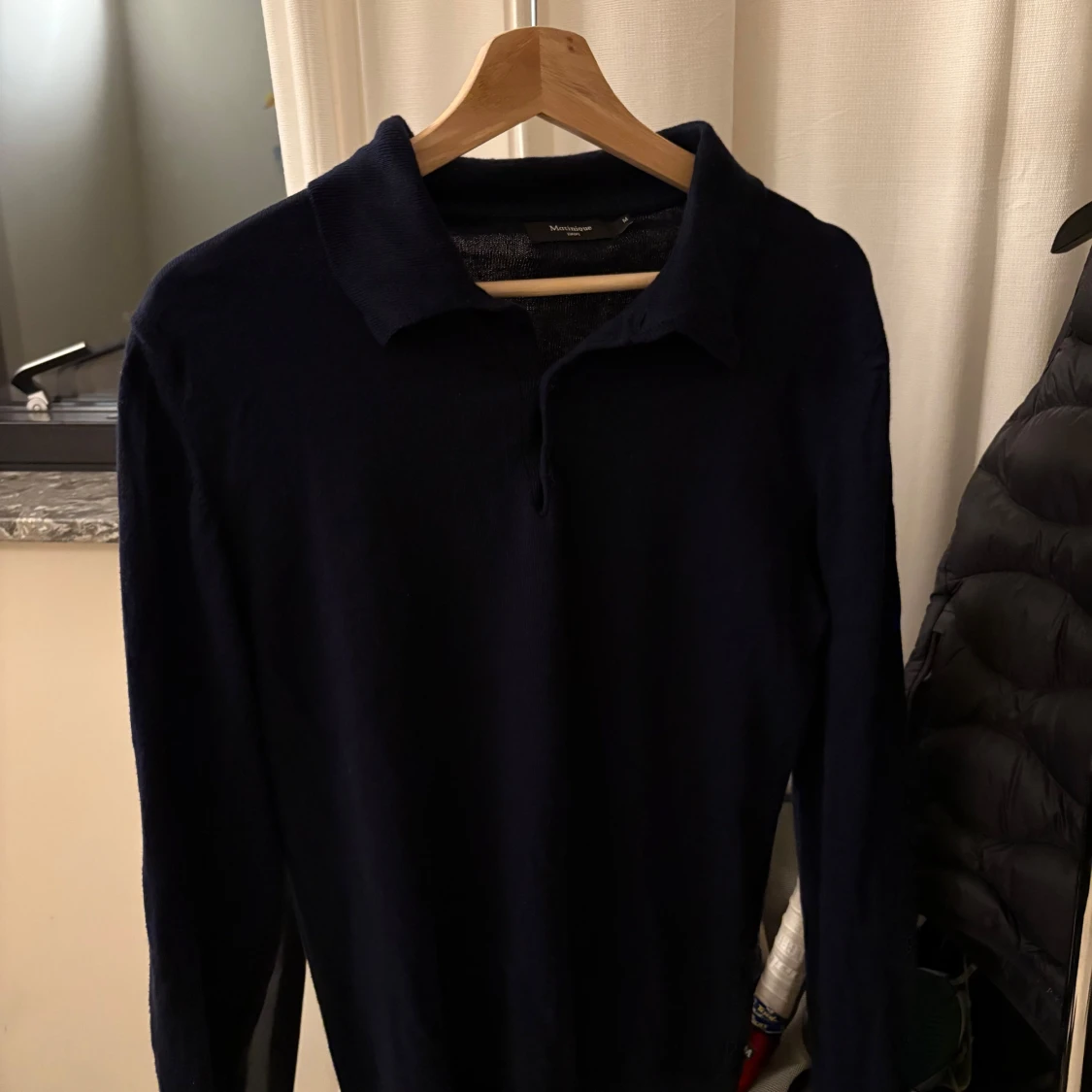 Mörkblå pikétröja från Martinique europé  - 2