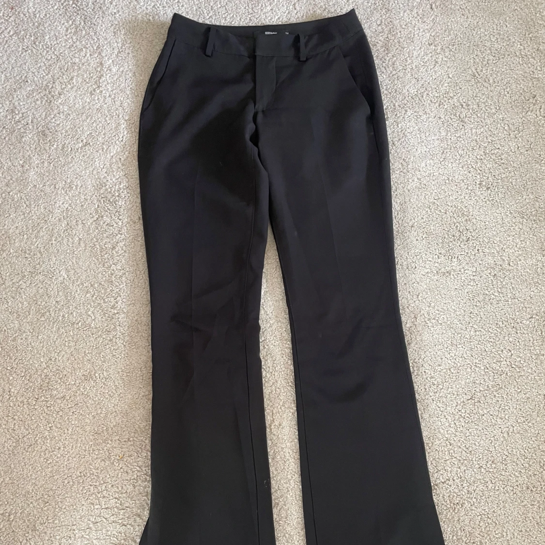 Svarta kostymbyxor - 2