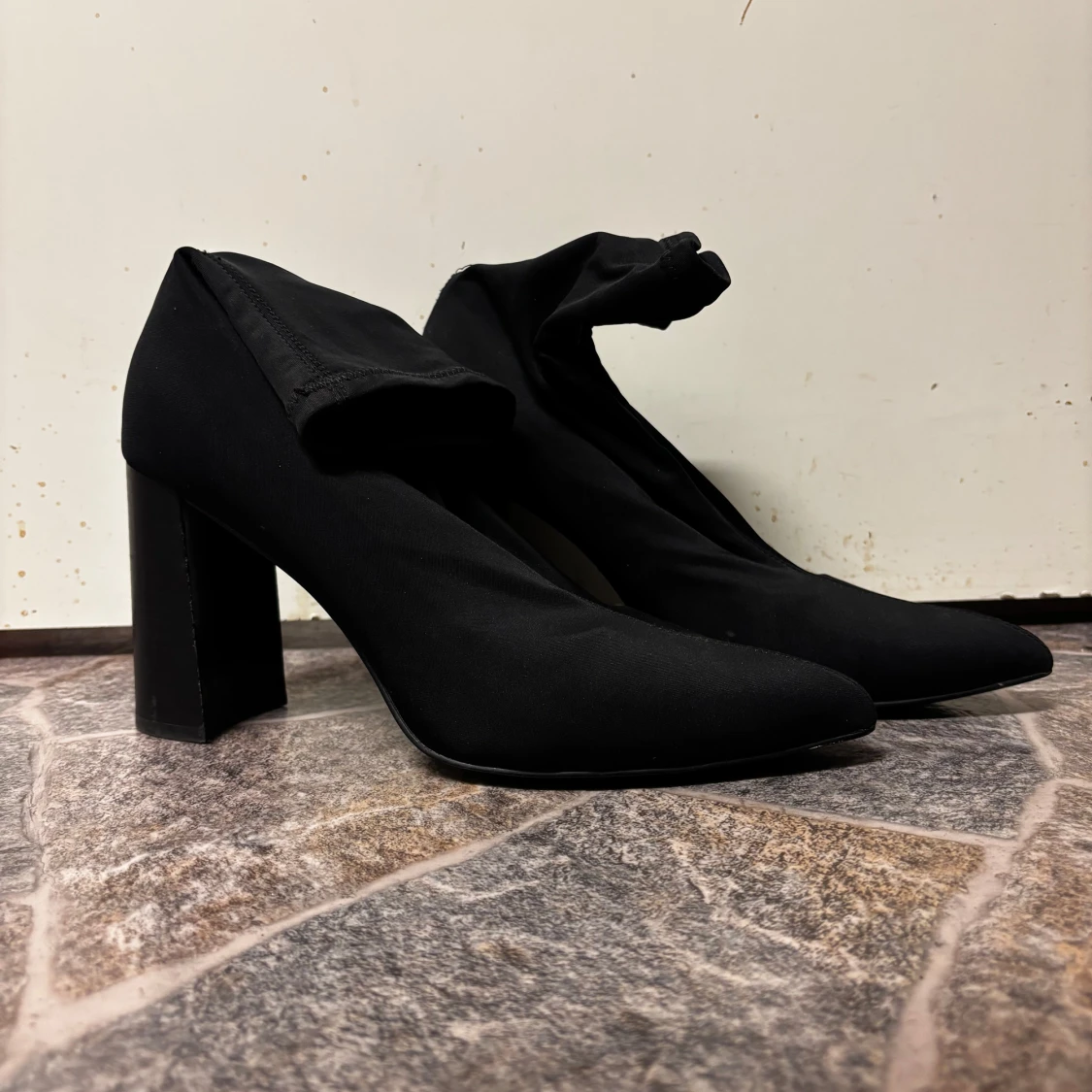 Svarta stövletter med klack - 2