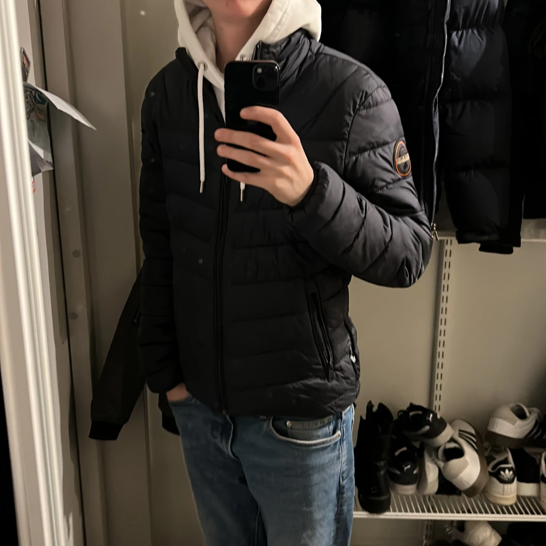 Svart pufferjacka från Napapijri - 4