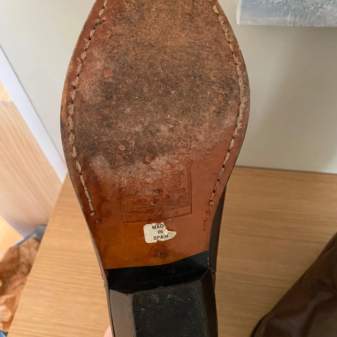 Bruna cowboy boots från Levi's - 3