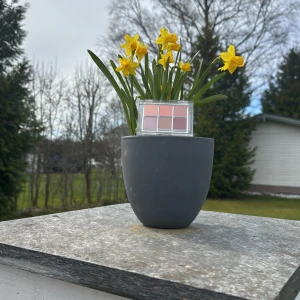 Soft Glam Eyeshadow Palette - Snygg ögonskuggspalett från CAIA med sex olika nyanser: Romantic, Bouquet, Silk, Flirty, Stiletto och Date Night. Perfekt för att skapa både subtila och dramatiska looks. Kompakt och lätt att ta med sig.