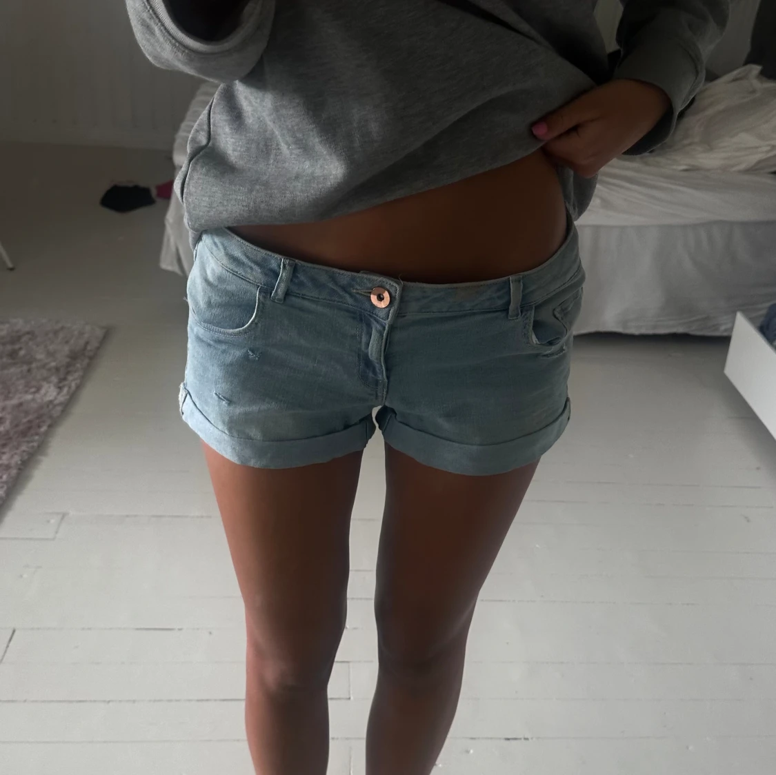 Lågmidjade shorts - 1
