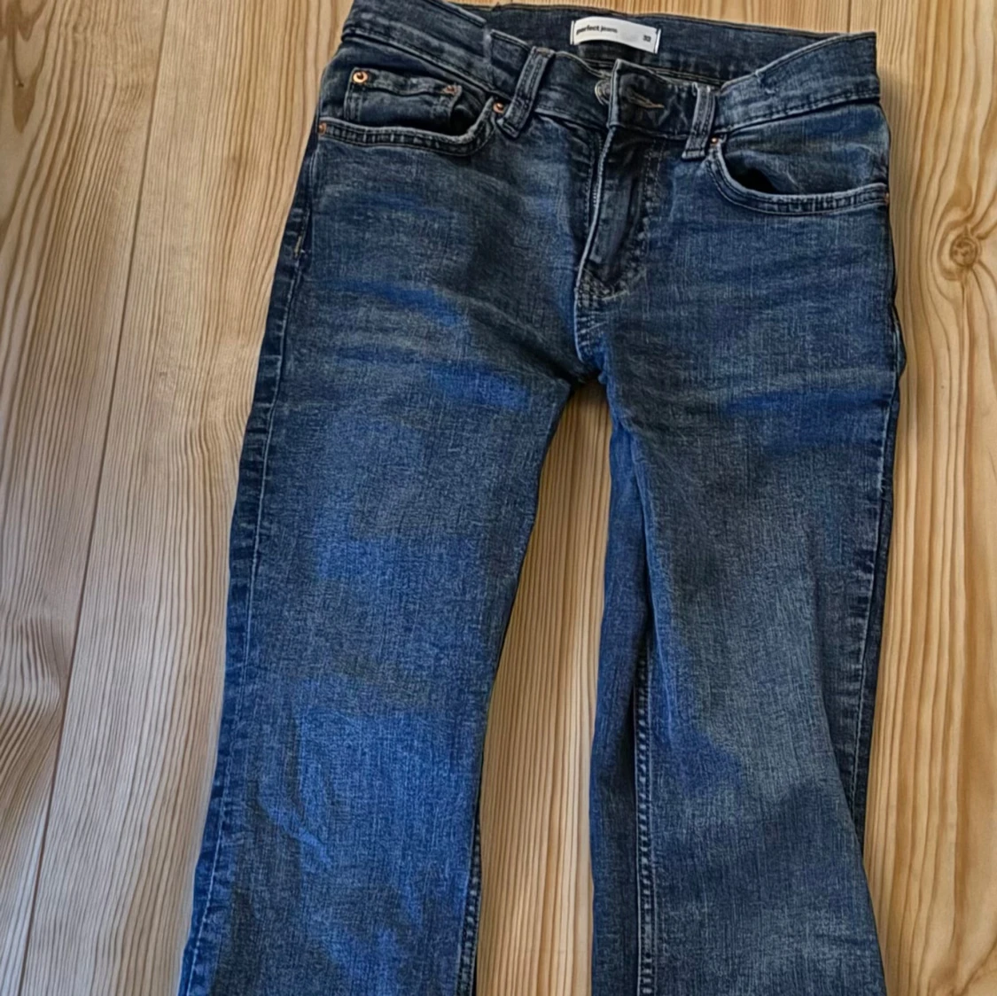 Lågmidjade jeans