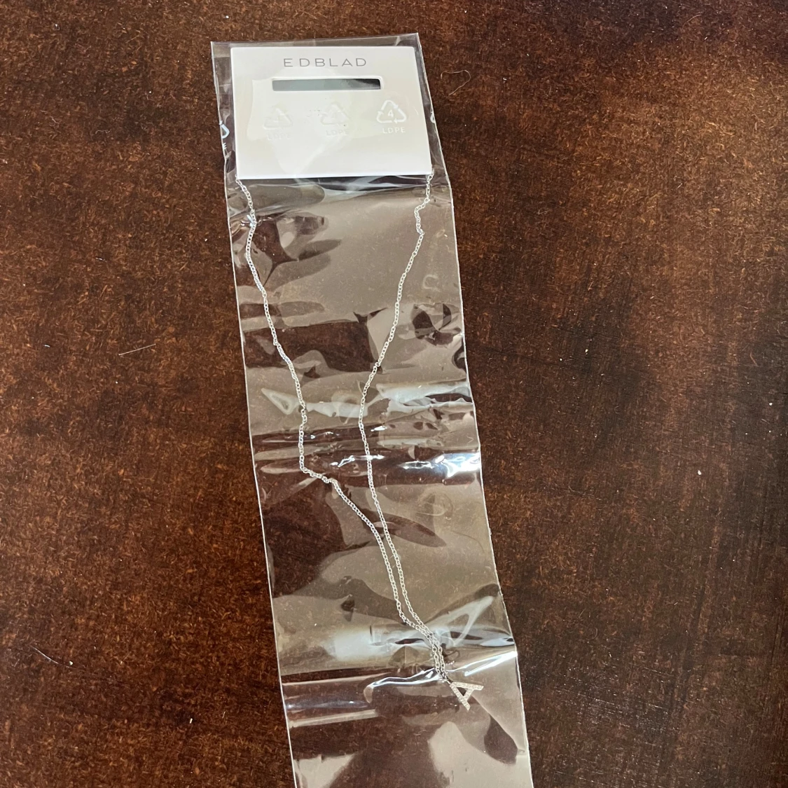 Silverfärgat halsband Edblad - 1