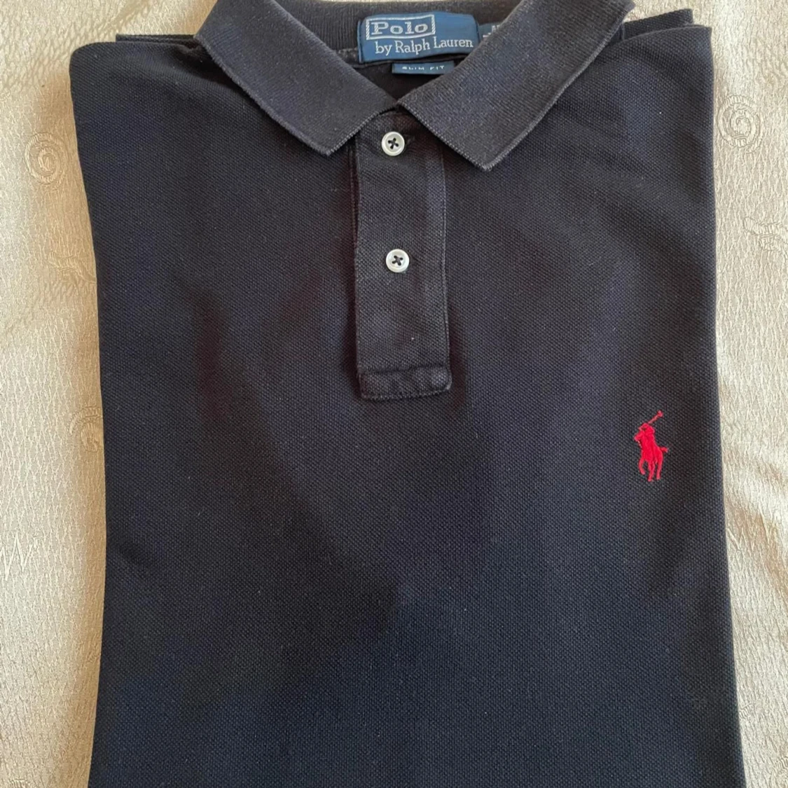 Svart pikétröja från Polo Ralph Lauren - 2