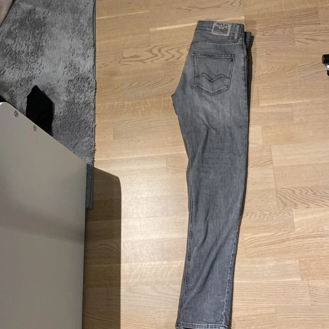 Grå Replay jeansbyxor - 1