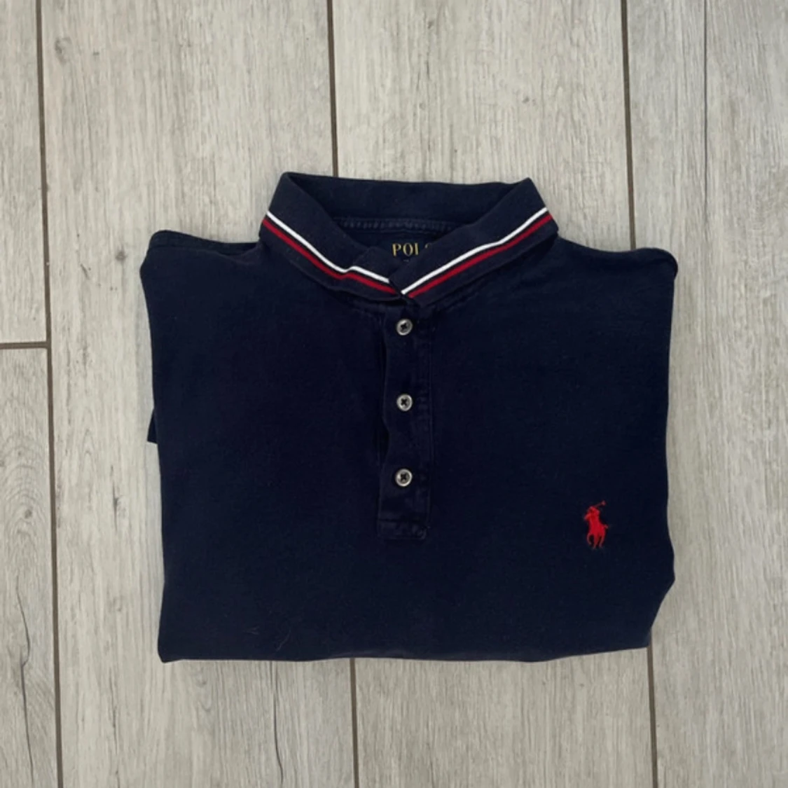 Mörkblå pikétröja från Polo Ralph Lauren - 2