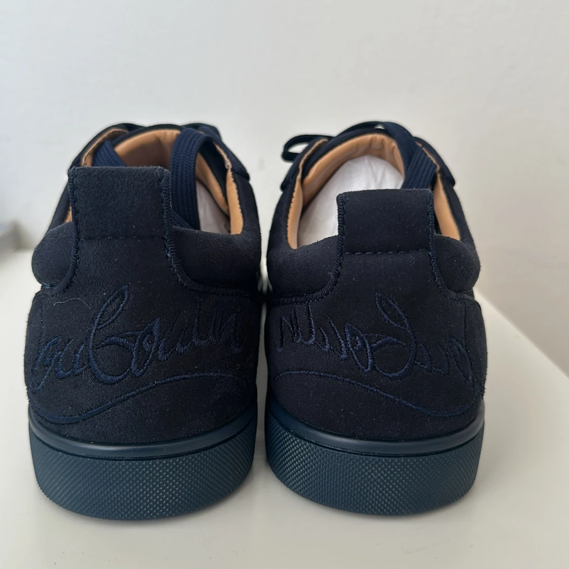 Mörkblå  Christian Louboutin skor - 2