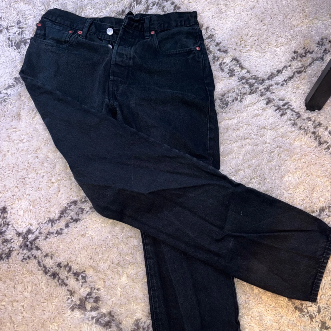Svarta jeansbyxor Levis 501 - 2