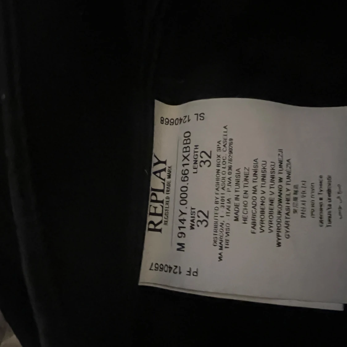 Svarta Replay Hyperflex jeans - 2