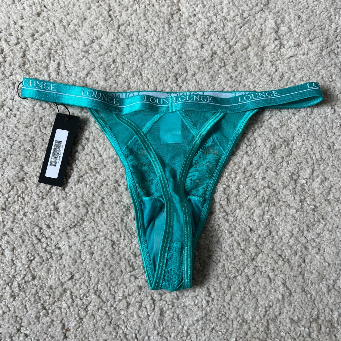 Turkosa lounge stringtrosor  - 2