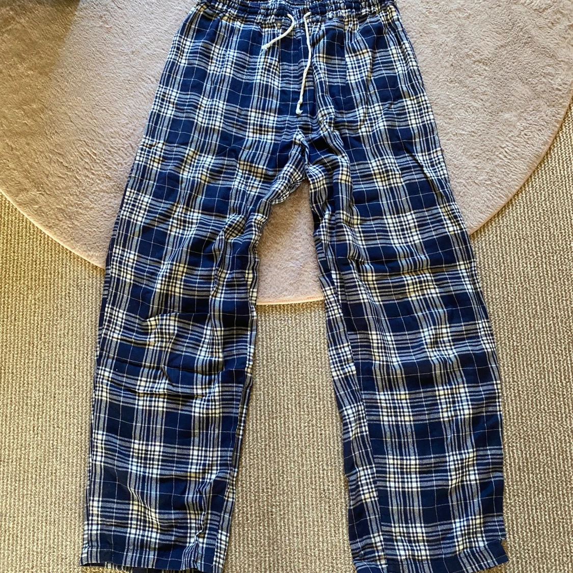 Rutiga mjukisbyxor - 1