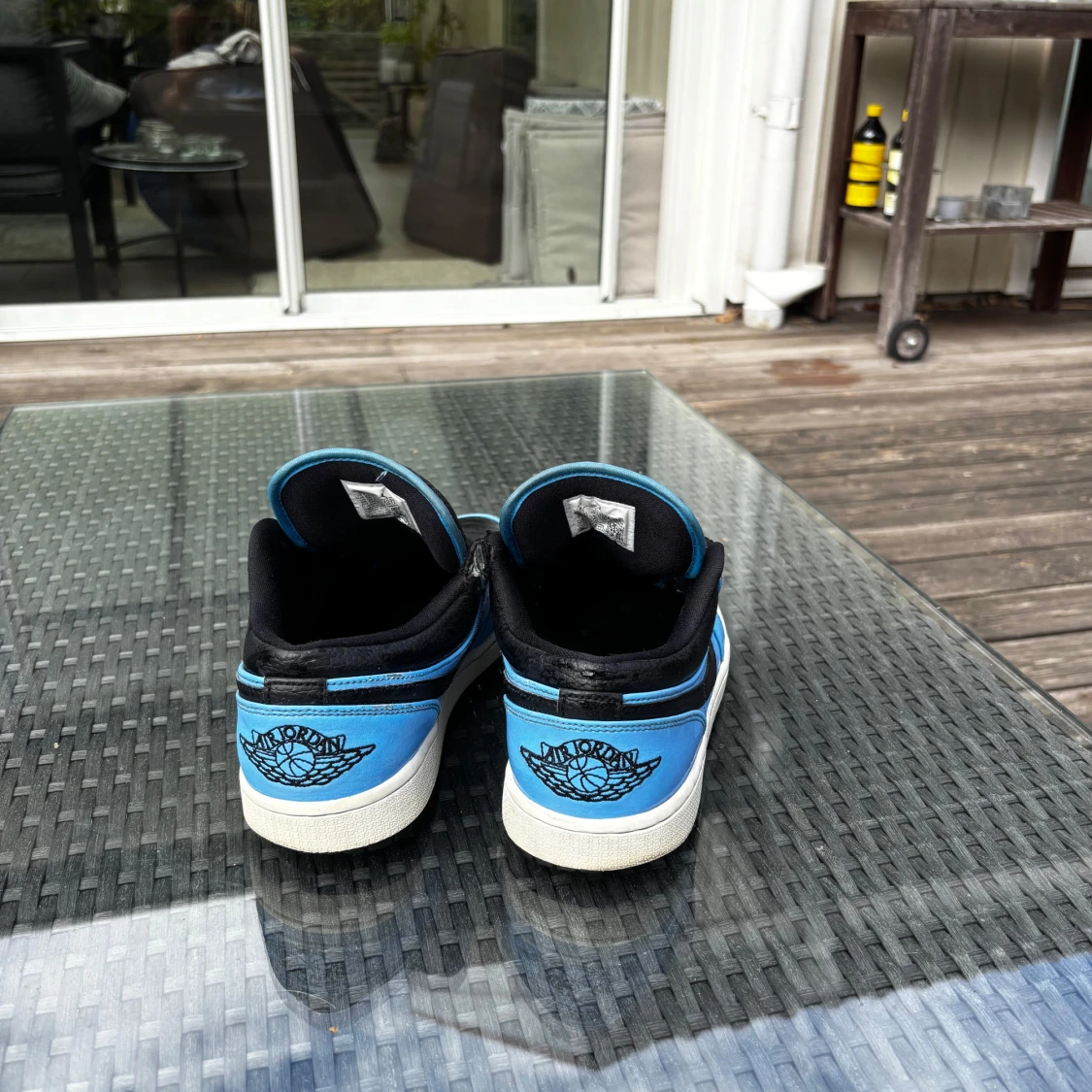 Nike Air Jordan 1 Low blå/svart - 2