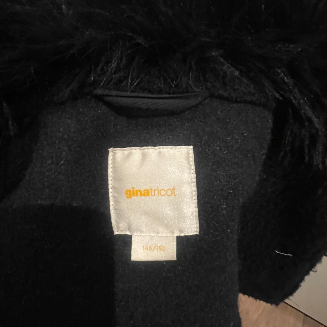 Blå teddyjacka från Gina Tricot (Young)  - 1