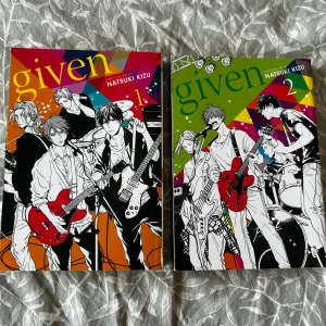 Manga, Given Vol. 1 & 2 - Säljer inte böckerna separat.