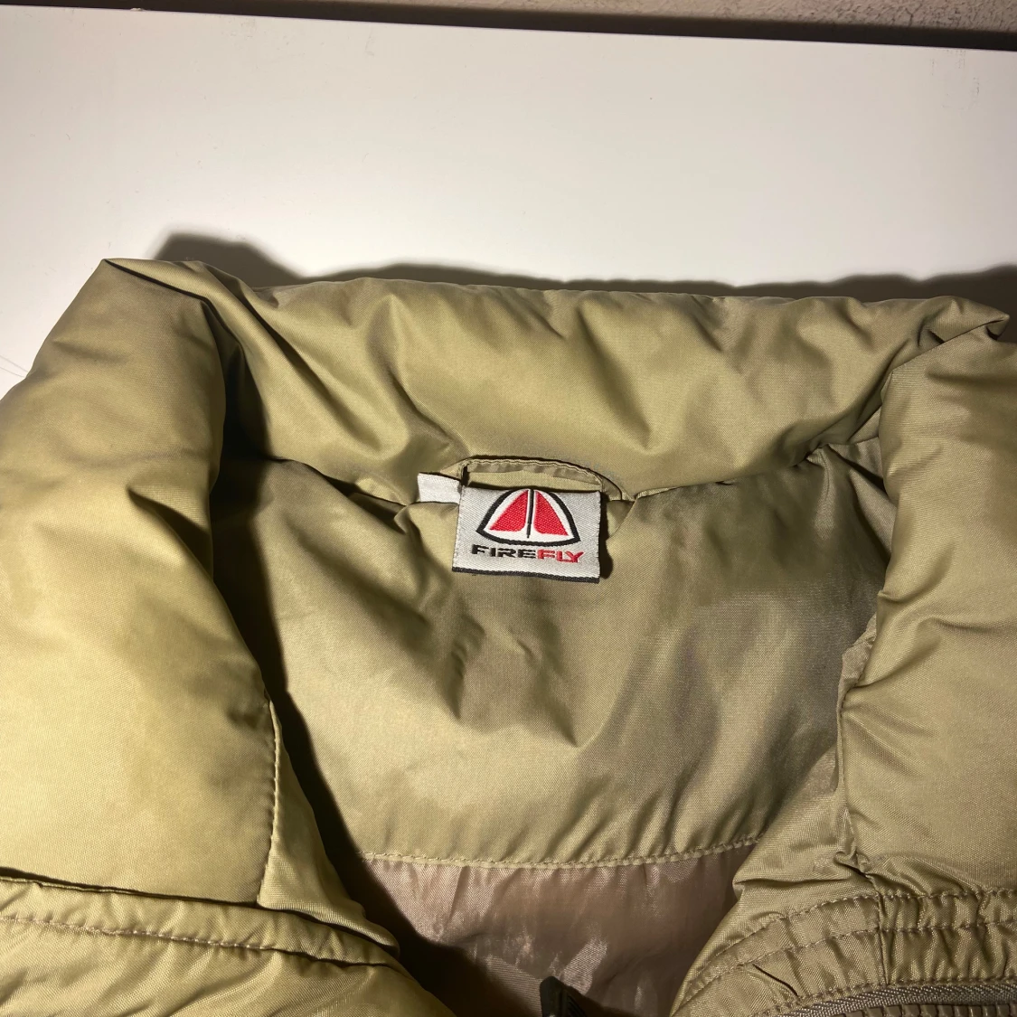 Beige dunväst från Firefly - 2