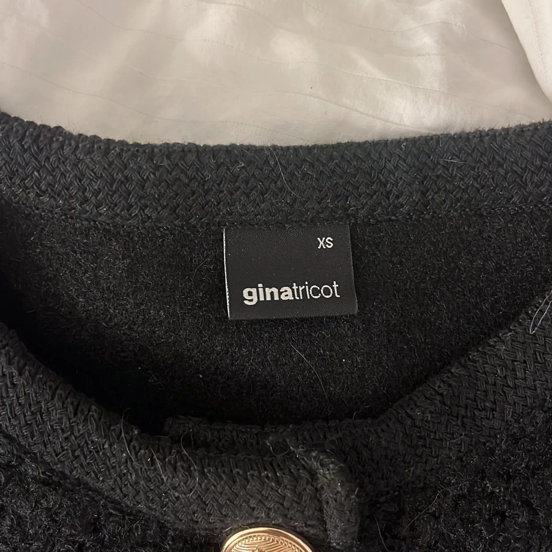 Svart teddyjacka från Gina Tricot XS - 2