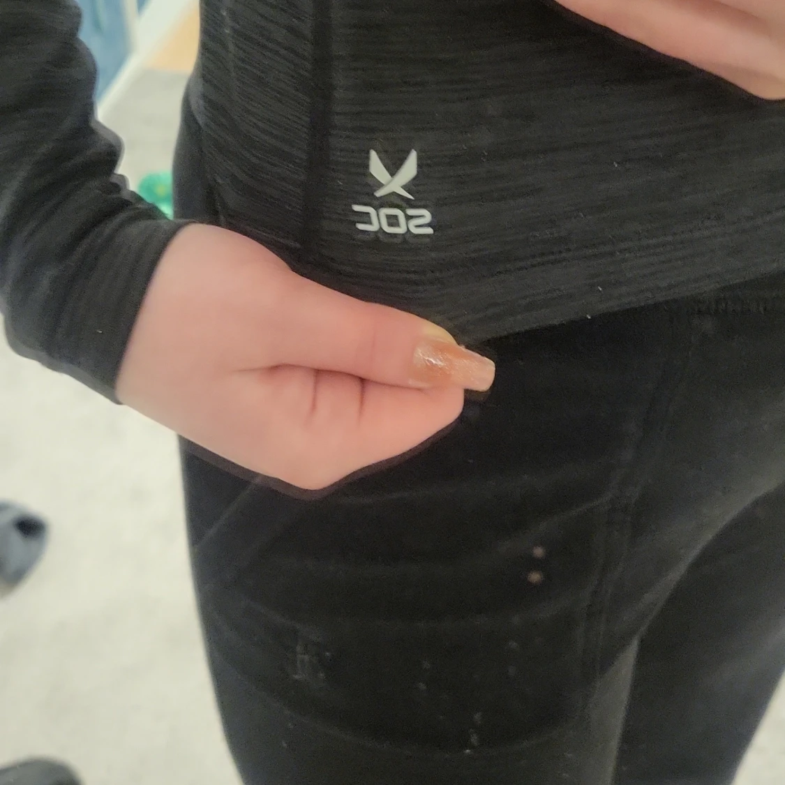 Svart långärmad tröja från SOC - 1