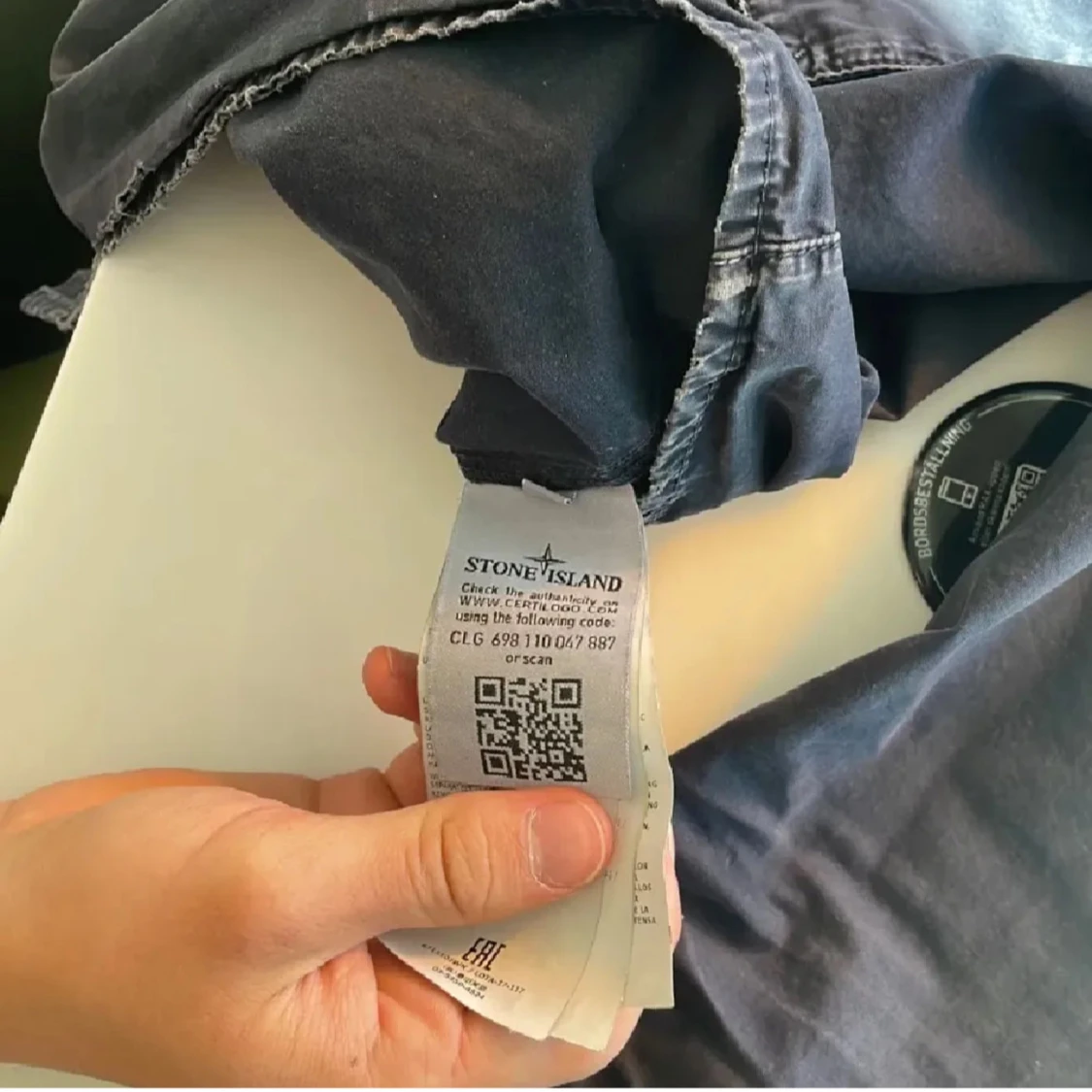 Svart overshirt från Stone Island - 4