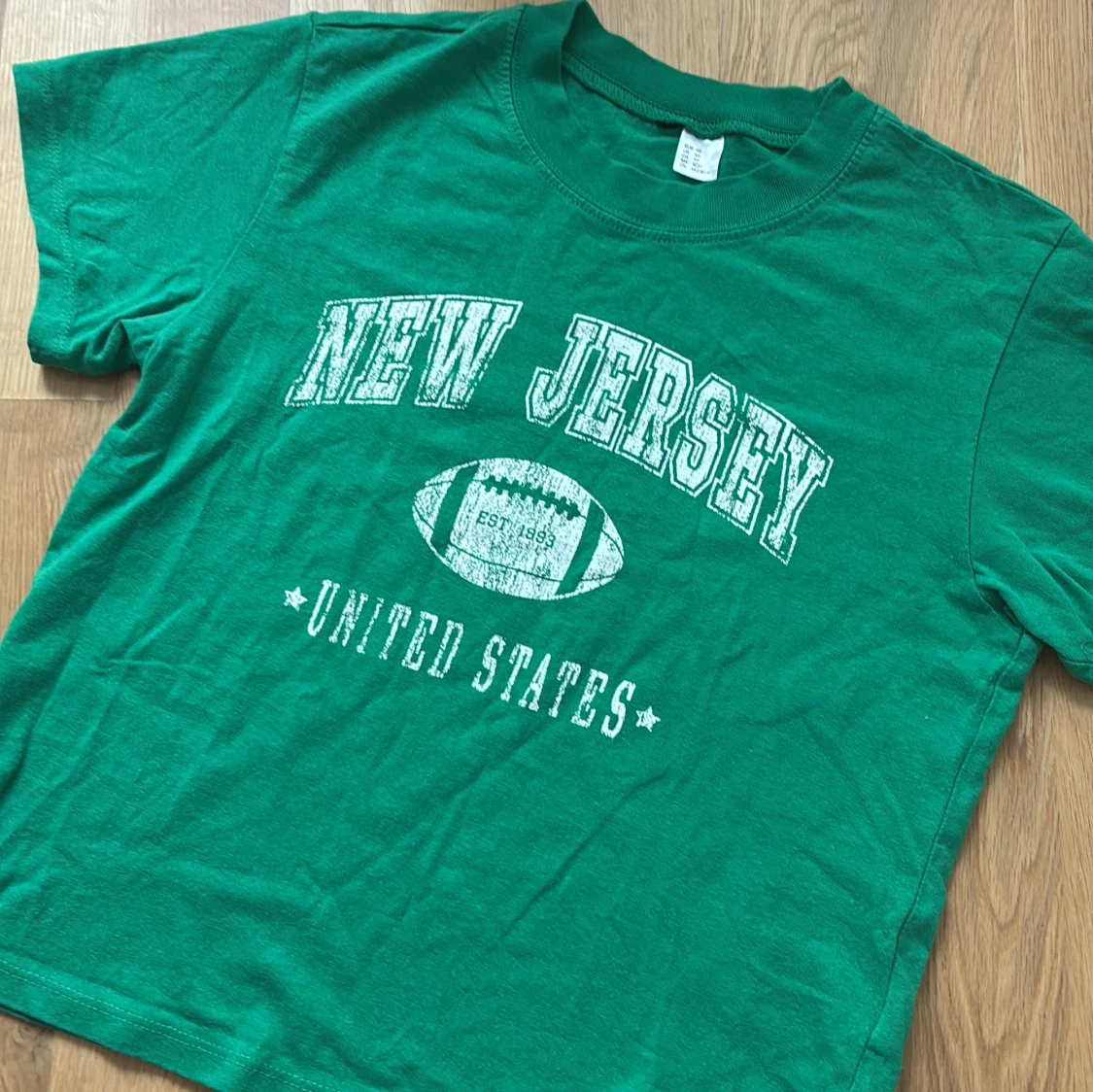 Grön New Jersey t-shirt XS (160)  - 4