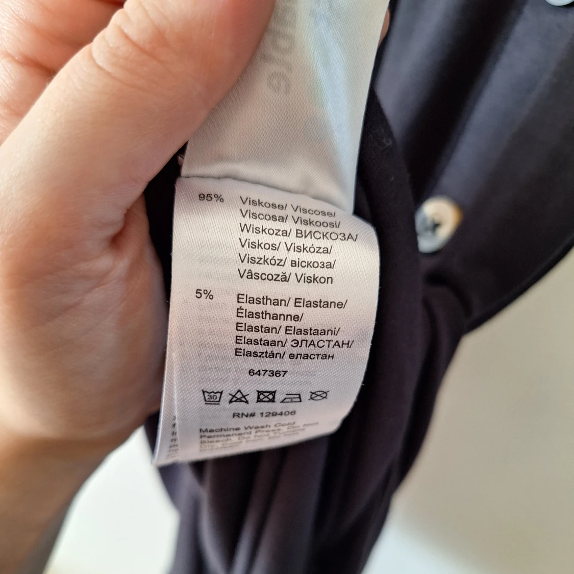 Svart långklänning från Rainbow - 3