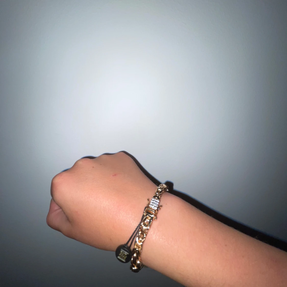 18k guldplaterad med diamanter armband från Kejsar - 1