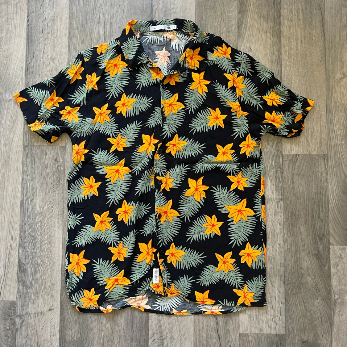 Lager 157 blommig kortärmad skjorta