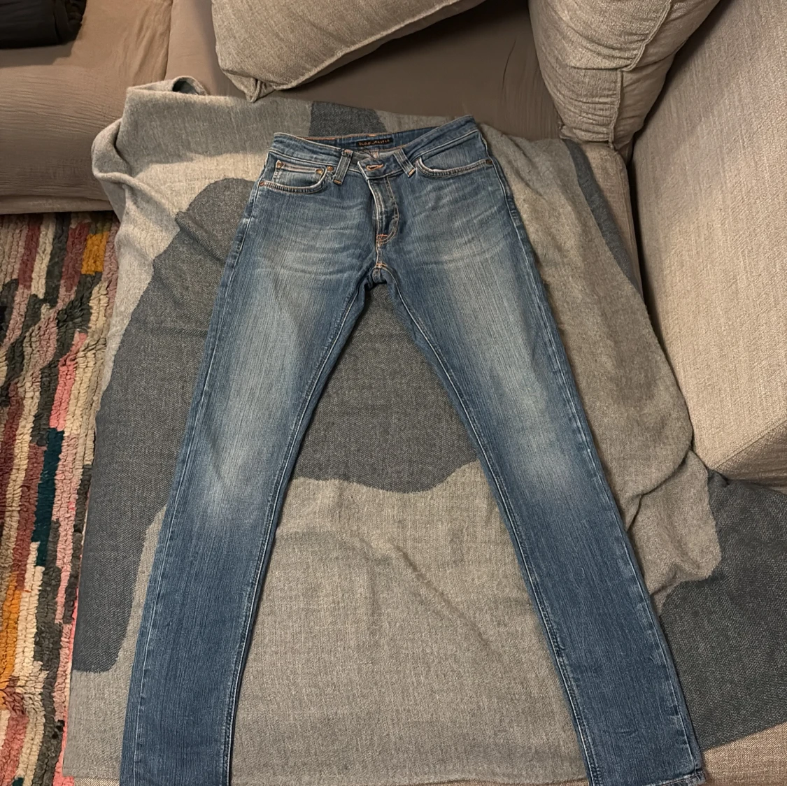 Blå jeans från Nudie