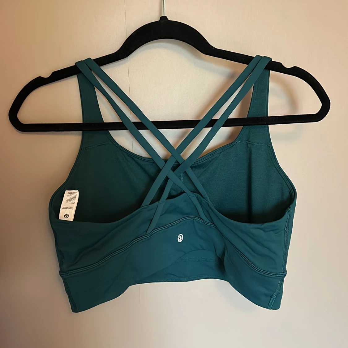 Grön sport-bh från Lululemon