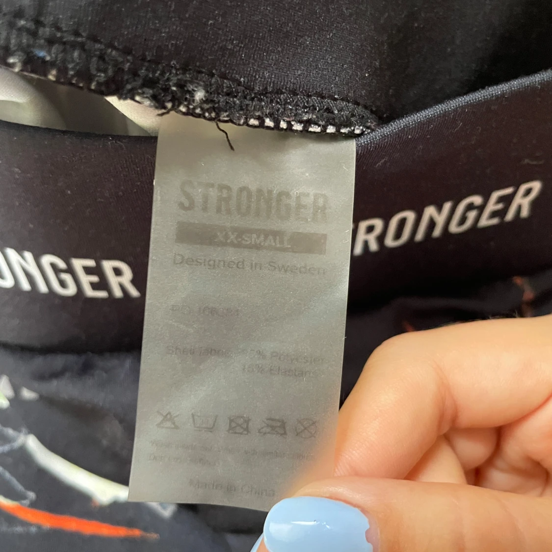 Stronger leggings med mönster XXS - 3