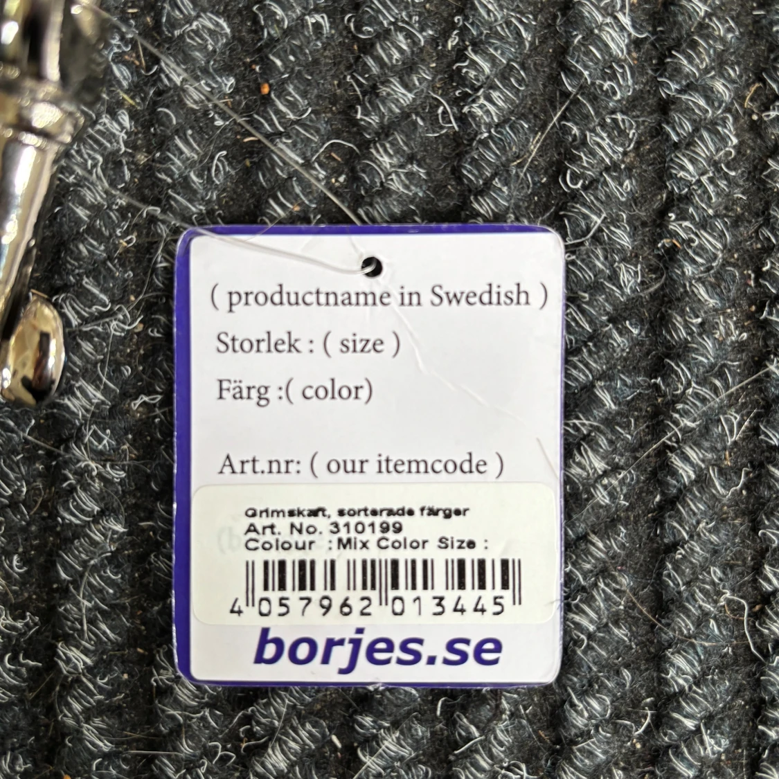 Färgglatt grimskaft från Börjes - 1