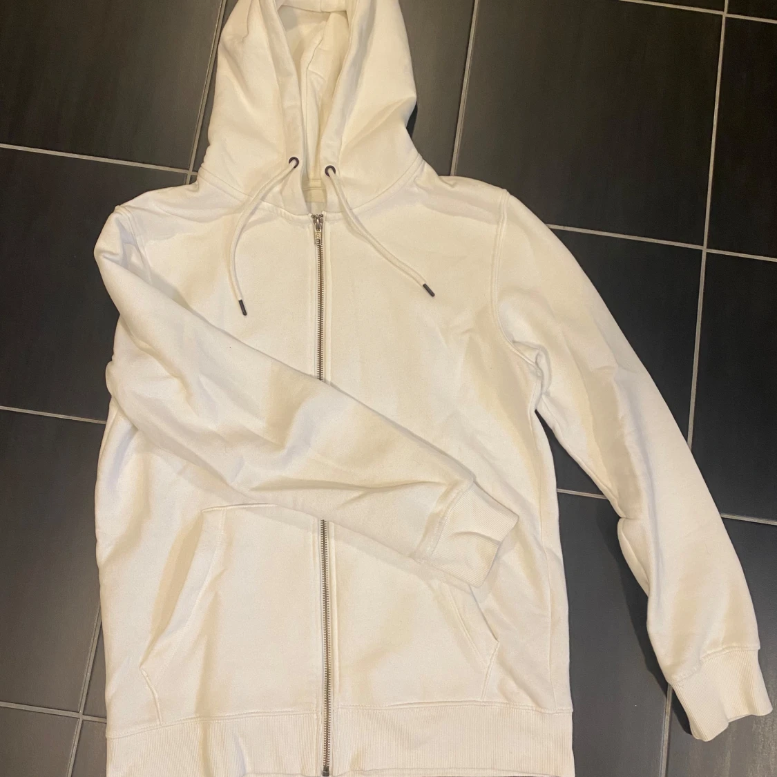 Vit ziphoodie Jack & Jones