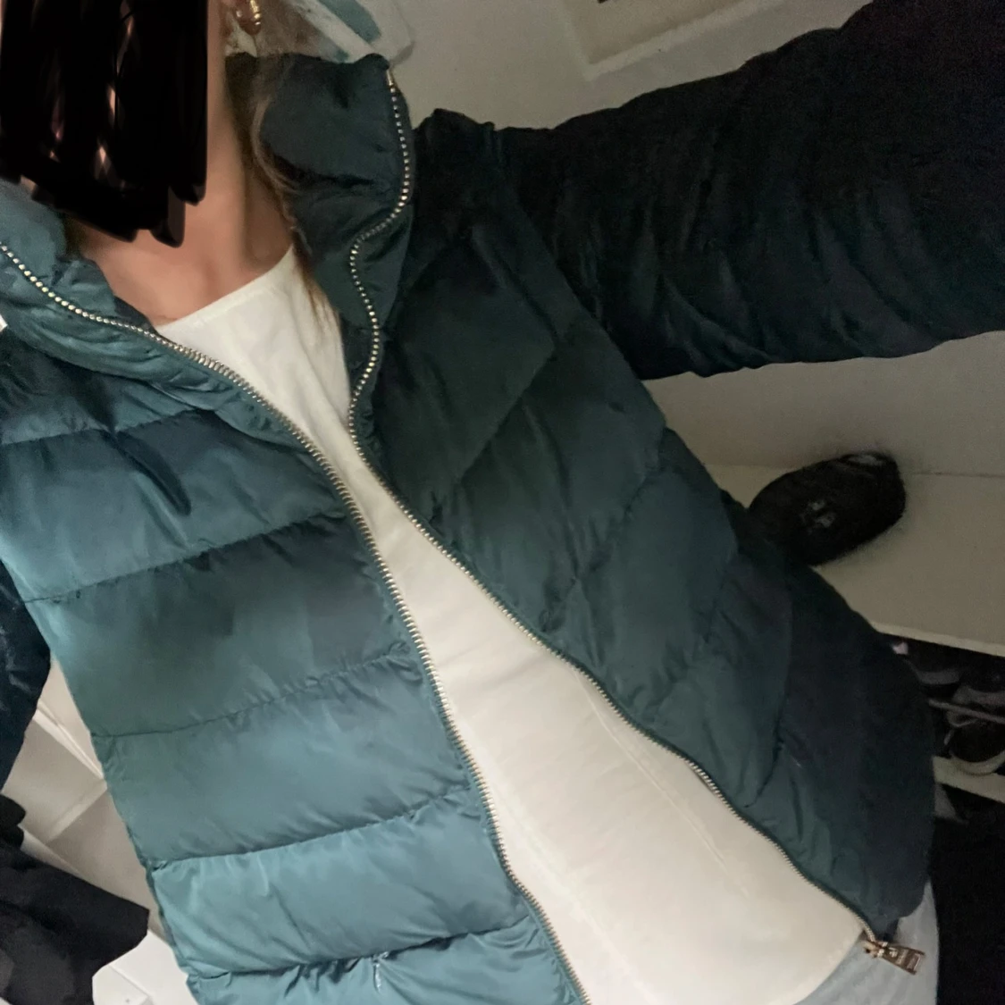 Mörkgrön dunjacka från Herno - 1