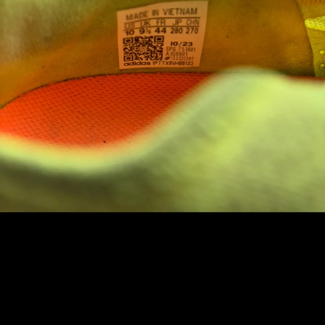 Adidas Crazyfast gula fotbollsskor strl 44 - 2