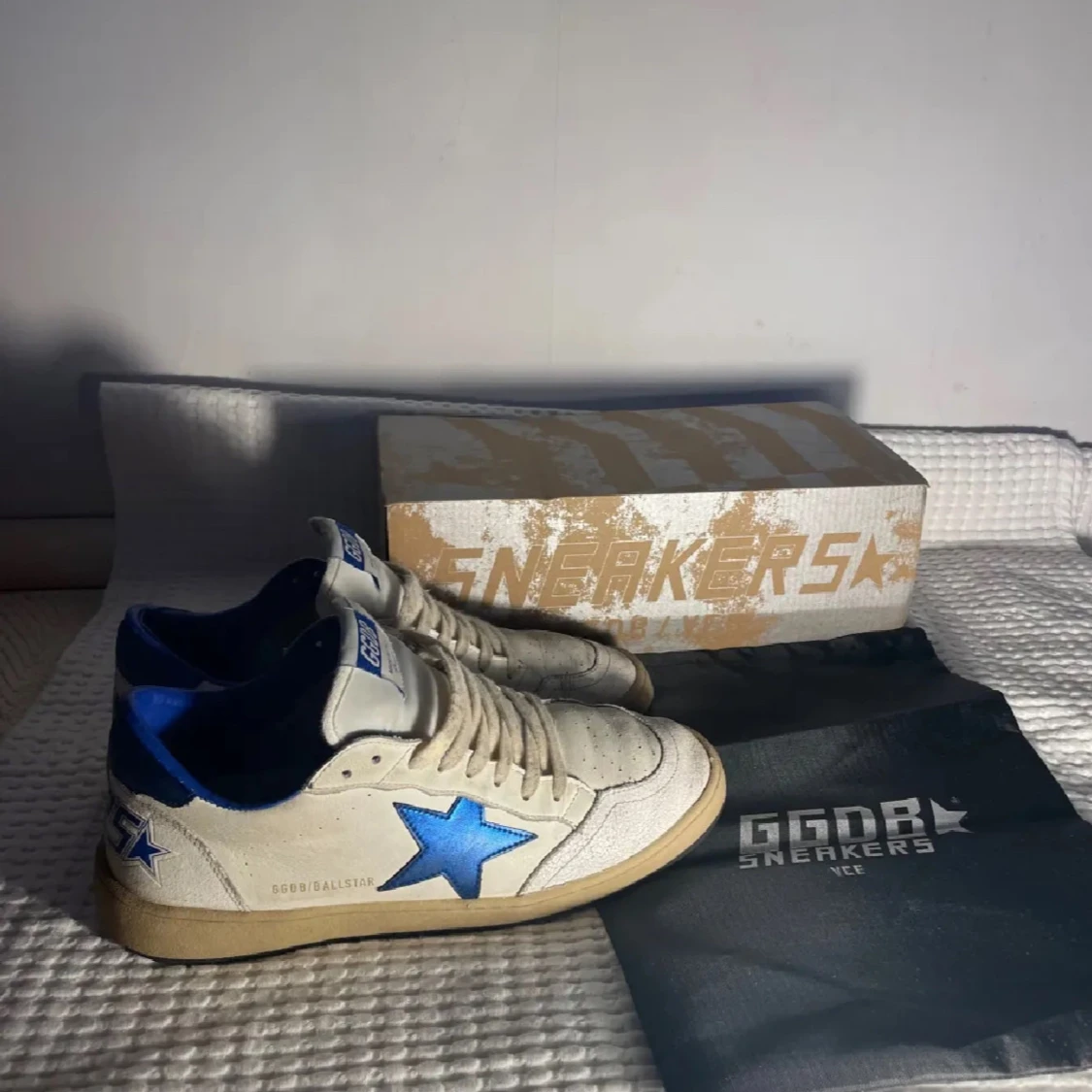 GGDB Ballstar sneakers vit/blå - 2