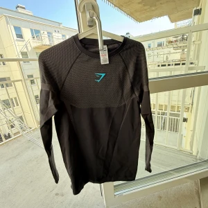 Gymshark Onyx V5 Blåa loggan - Säljer min Onyx V5 long sleeve med blåa loggan i Storlek M då ja köpte en L istället. Endast testad och påse finns tyvärr inte och inga tags. Pris kan diskuteras vid snabb affär