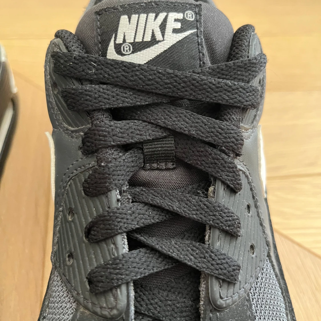 Nike Air Max 90 svart/vit sneaker - 1