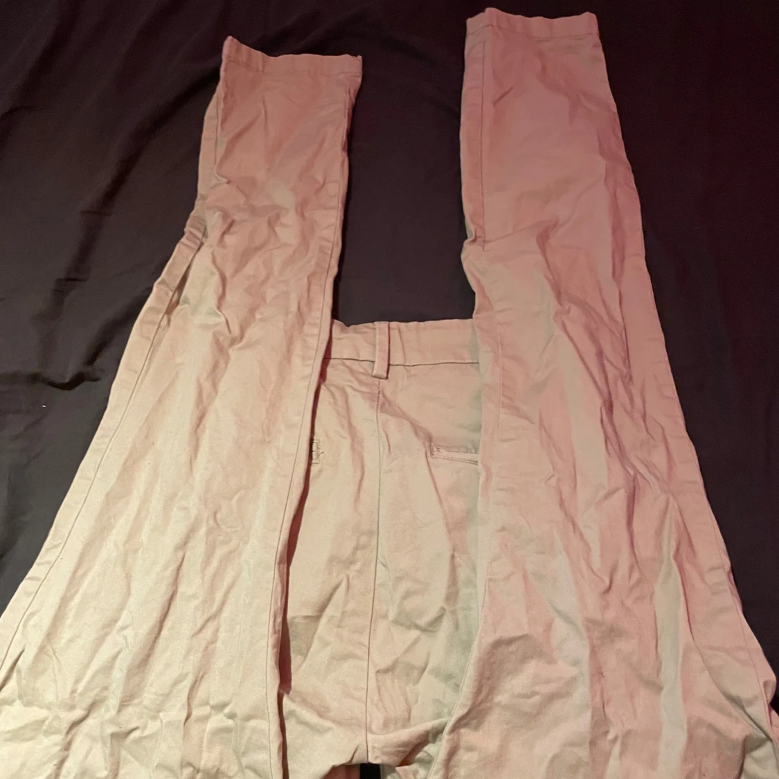 Beige chinos från Cubus, stl 28 - 1