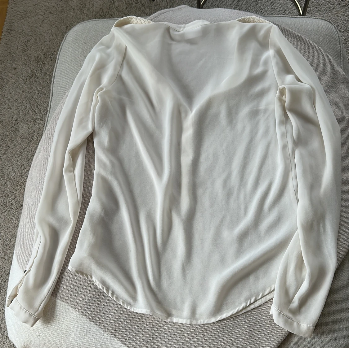 Vit henleyblus från VILA - 3