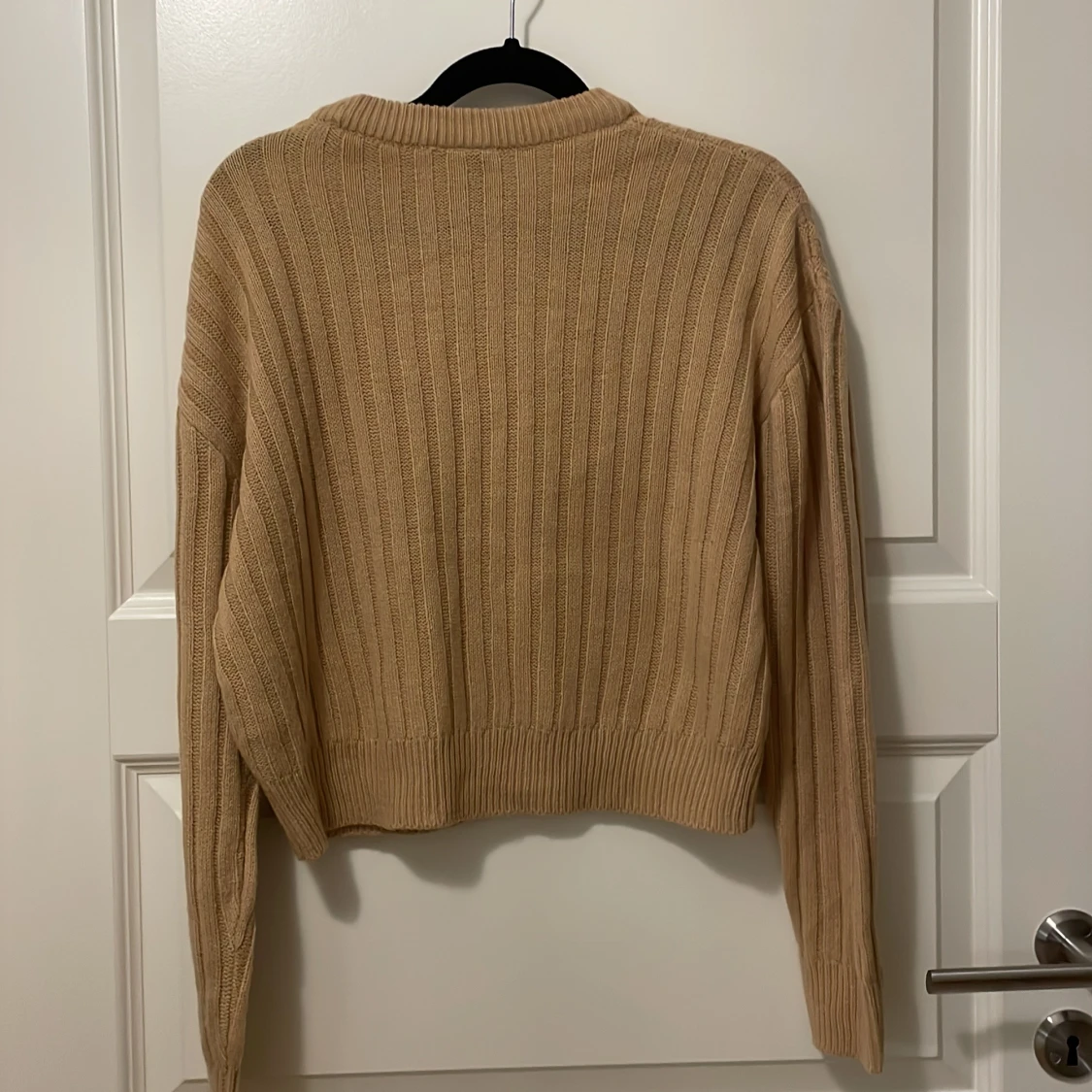 Beige ribbad stickad tröja H&M Divided - 1