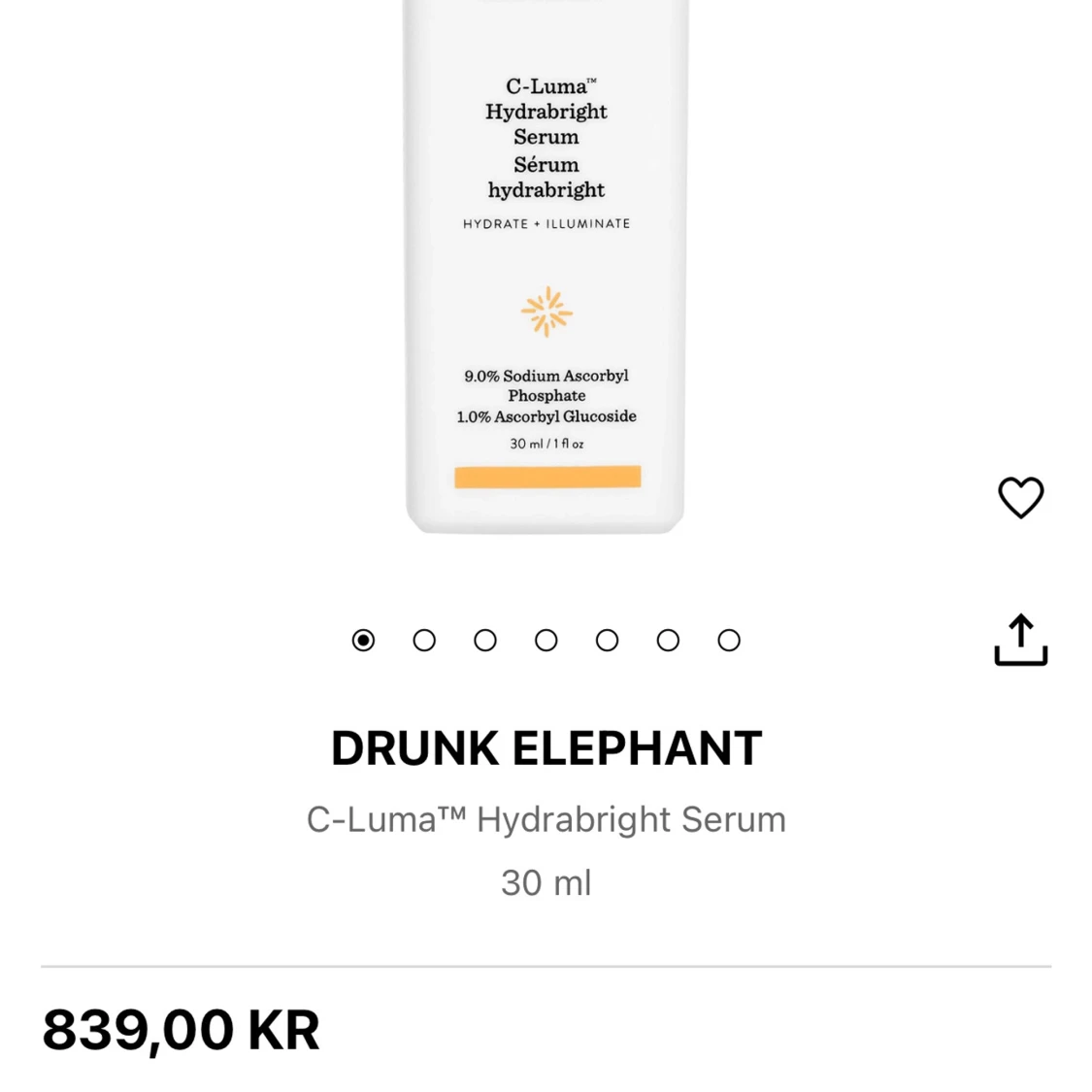 Drunk Elephant C-Luma