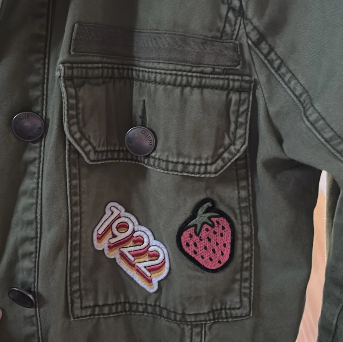 Grön utilityjacka från Hollister S - 2