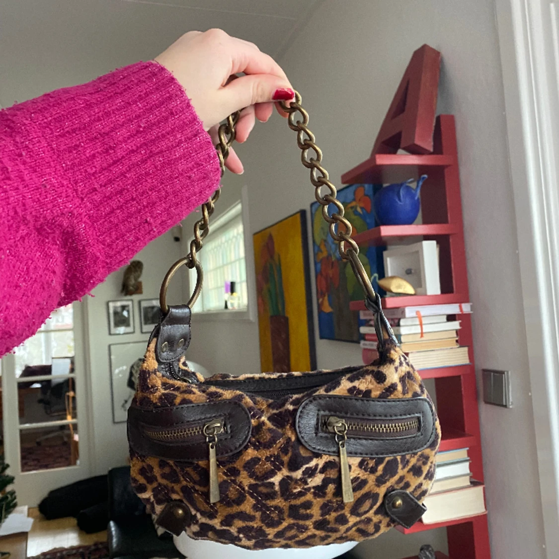 Leopardväska💓 - 2