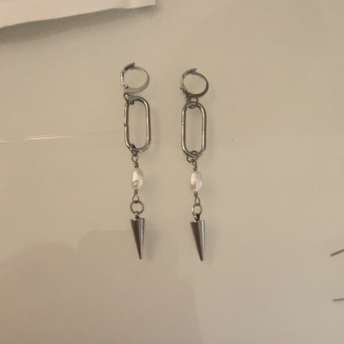 Silver peak örhängen 