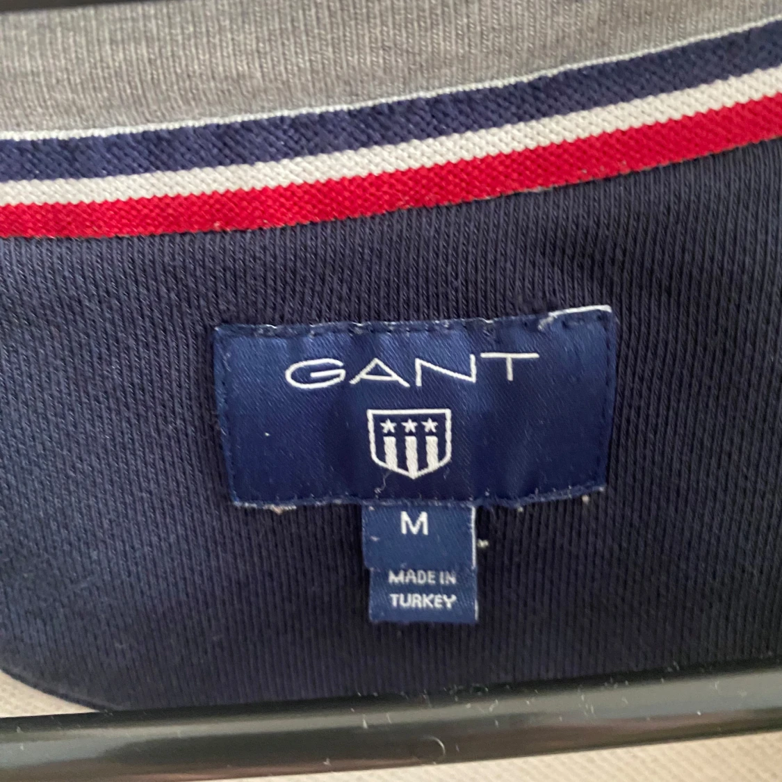 Grå sweatshirt från GANT i bomull - 2