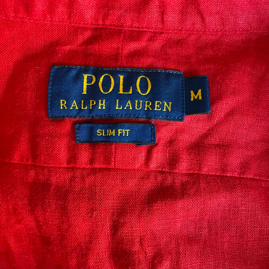 100% Linne Ralph Lauren Skjorta - 2