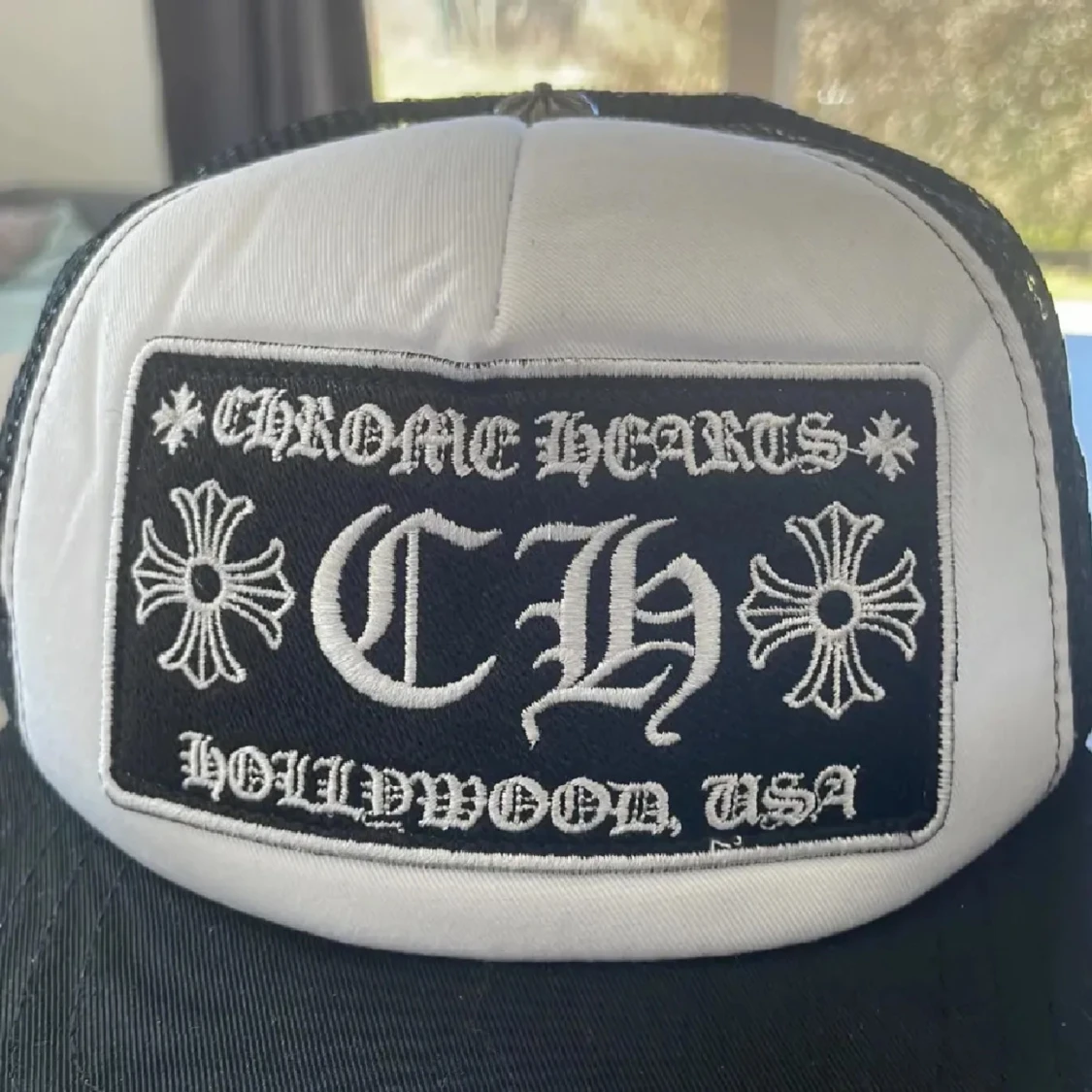 Vit chromehearts keps - 1