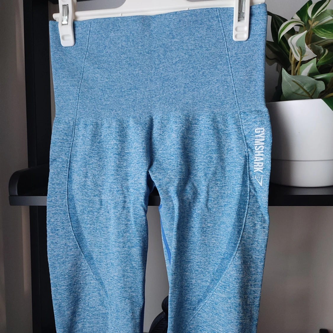 Blåa leggings från Gymshark i storlek XS